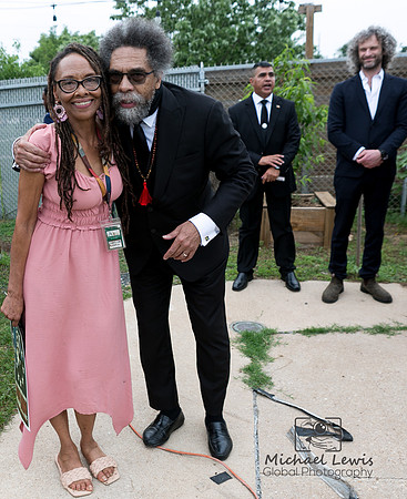 Dr. Cornel West was at the George Washington Carver Museum on April 16, 2024