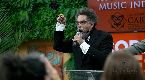 Dr. Cornel West was at the George Washington Carver Museum on April 16, 2024