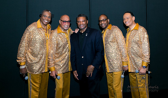 The Four Tops in Austin with Duke Fakir (2)