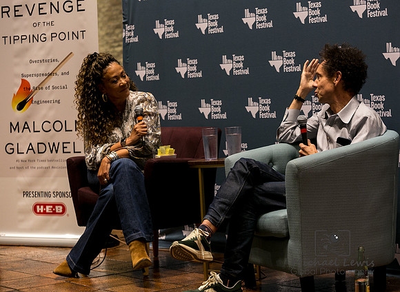 Malcolm Gladwell _Michelle Norris_Texas Book Festival_2024 (6)