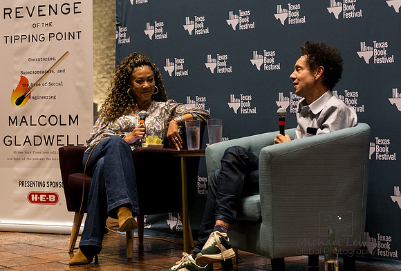 Malcolm Gladwell _Michelle Norris_Texas Book Festival_2024 (2)