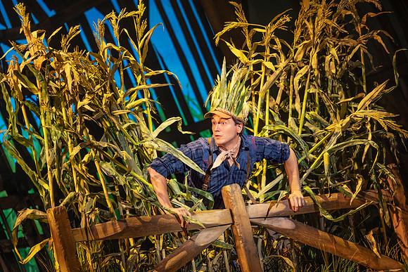 Mike Nappi as Peanut in The North American Tour of SHUCKED (Photo by Matthew Murphy and Evan Zimmerman) 0626