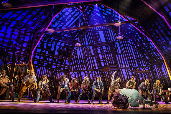 The Cast of The North American Tour of SHUCKED (Photo by Matthew Murphy and Evan Zimmerman) 2517